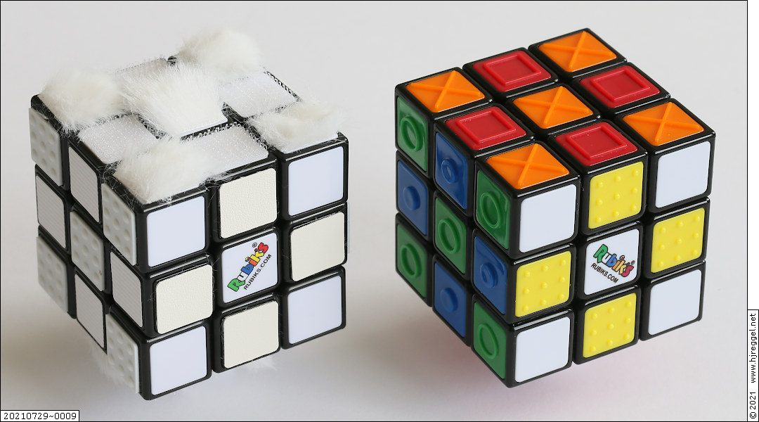 Tactile Cubes: Shiroi Rubik's Cube and Rubik's Touch Cube Tactile Cubes: Shiroi Rubik's Cube and Rubik's Touch Cube